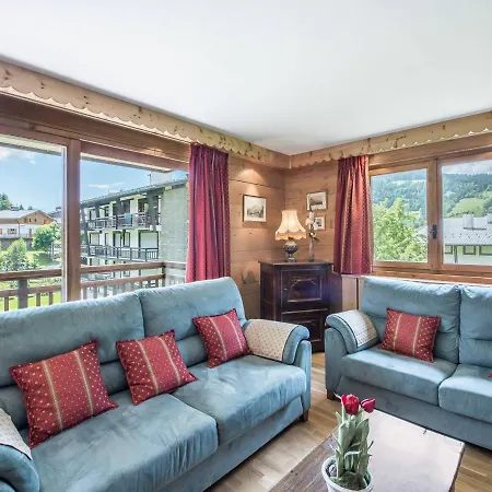 Confort 2 Chambres, Cheminee, Balcon, Garage - Rochebrune - Fr-1-453-195 Apartment Megeve